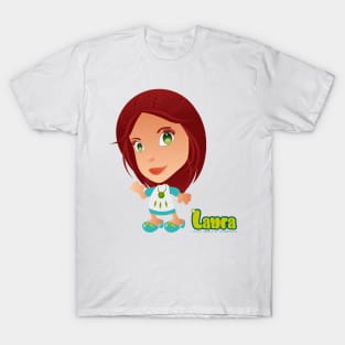 "Laura" - Little People of Technopolis T-Shirt